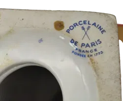 VINTAGE Tischlampe - Porcelaine de Paris, France, Fondee 1773 - Bild 10