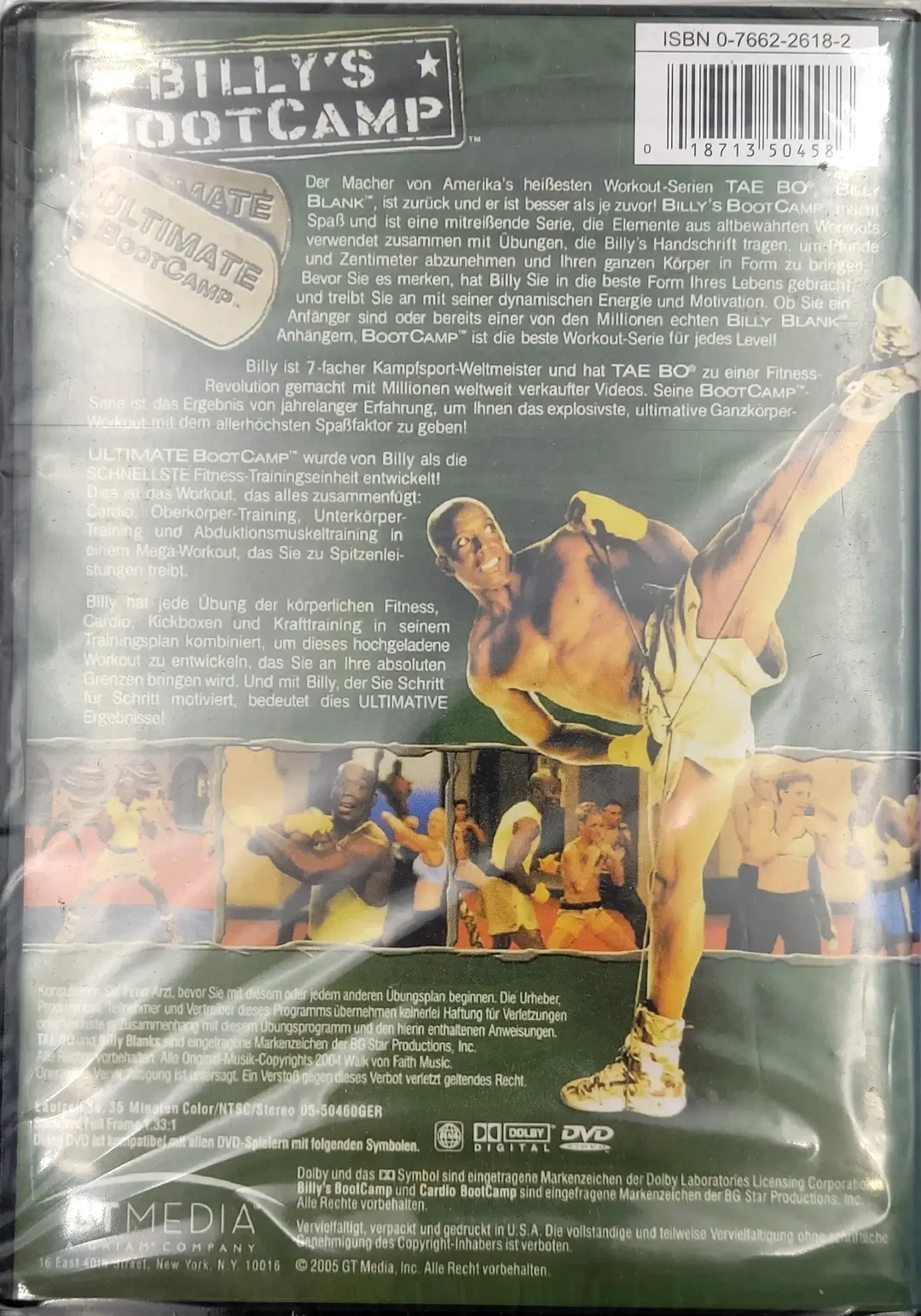 DVD "Billy's Bootcamp - Ultimate Bootcamp" (OVP) – Bild 2