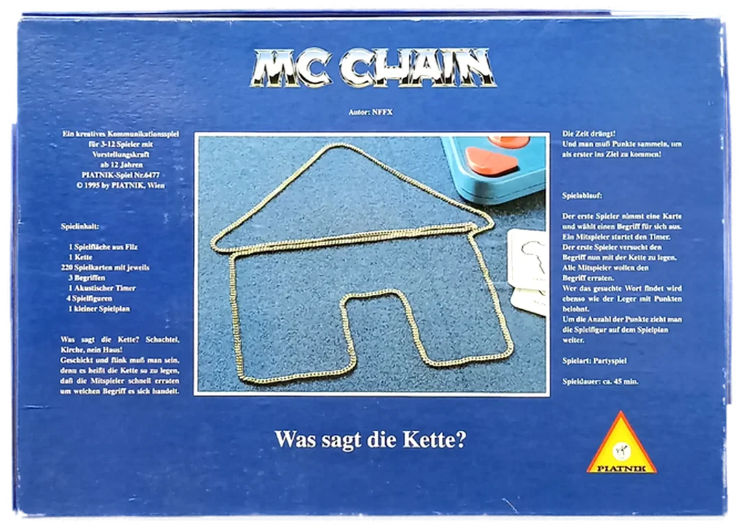 Piatnik Mc Chain "Was sagt die Kette?" Brettspiel – Bild 3