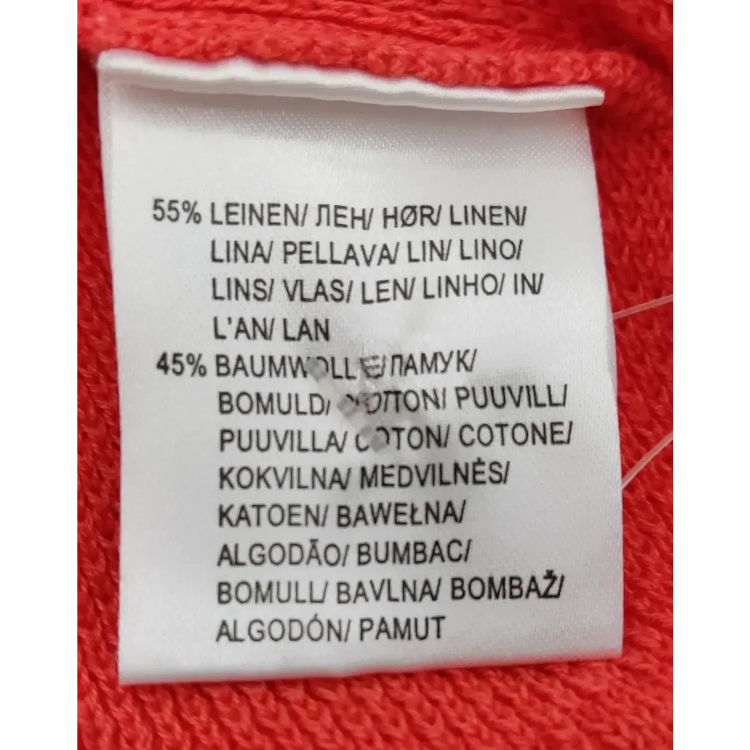 Madeleine Mode Kurzarm Damen Pullover hellrot - Gr. 40/42 – Bild 5