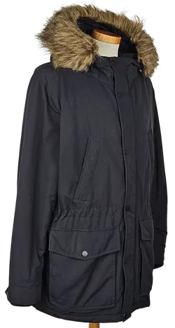 H&M Herren Parka, marine - Gr. XL  - Bild 5
