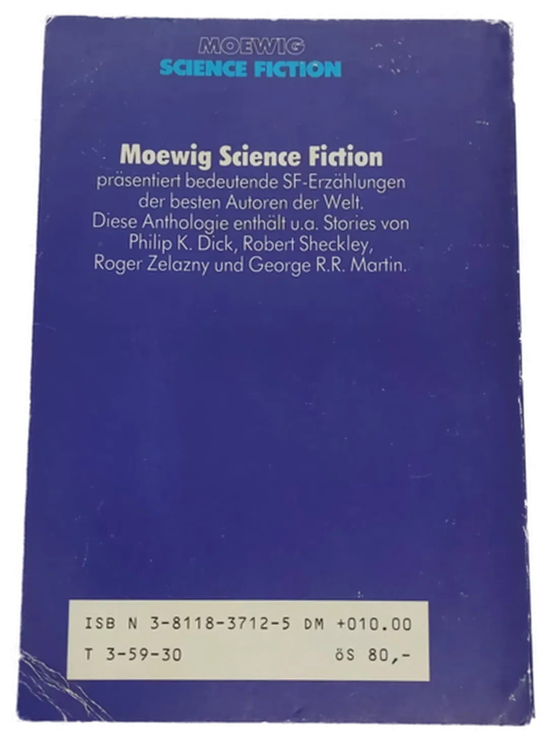 Buch Moewig Science Fiction Highlights 6 "Herausragende Stories der weltbesten SF-Autoren" – Bild 2