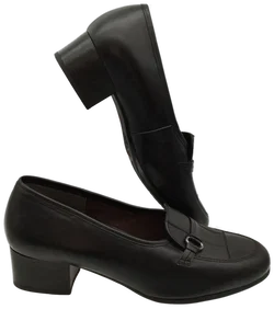 Damen Slipper Mit Absatz Marke Ornig Gr. 38,5 | Zeitloser Chic - Bild 2