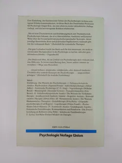 Grundkonzepte der Psychotherapie-  Jürgen Kriz  - Bild 2