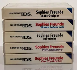 Nintendo DS - Sophies Freunde - 5 verschiedene Spiele - Bild 3
