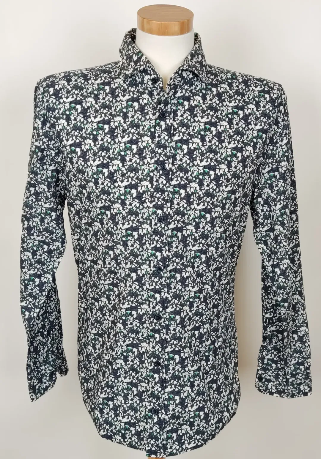 Joop Herren Hemd geblümt Gr. M - Bild 4