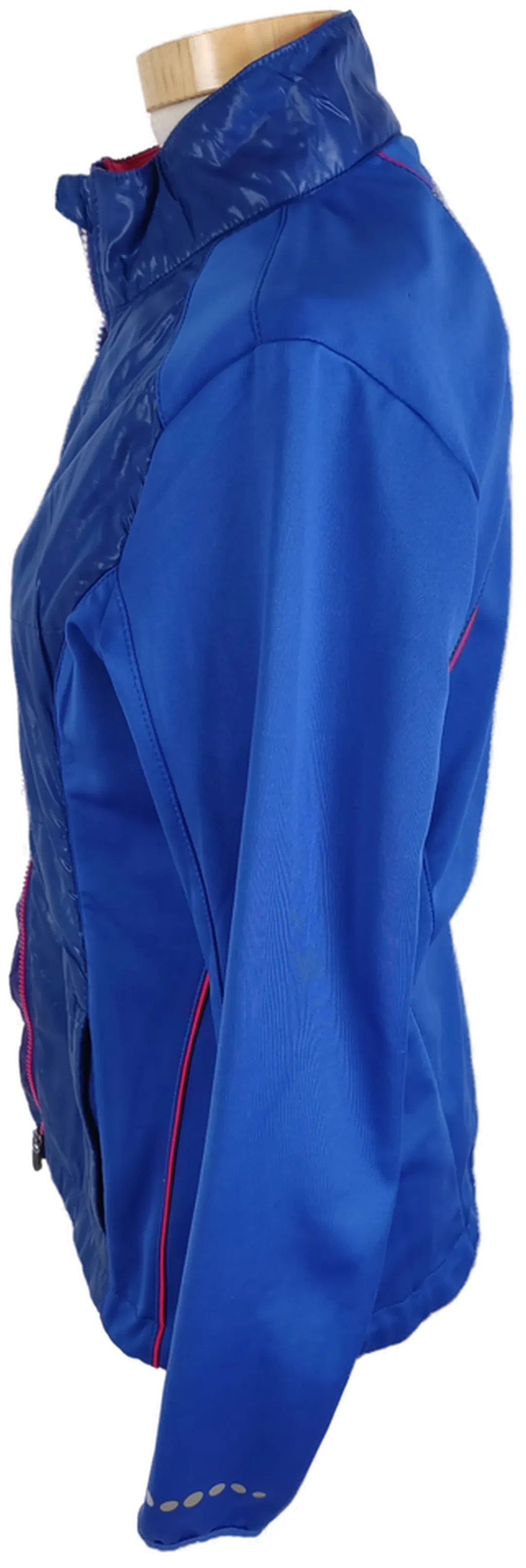 Jacke "Crane", langarm mit Stehkragen, blau mit Einschubtaschen, Größe 36 – Bild 3