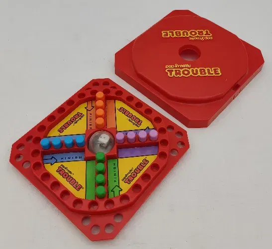Vintage Pop Matic Trouble by Milton Bradley  - Bild 1