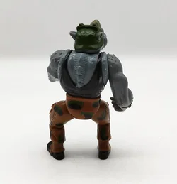 Vintage Actionfigur Mutant Ninja Turtles Rocksteady | Gut Erhalten - Bild 3