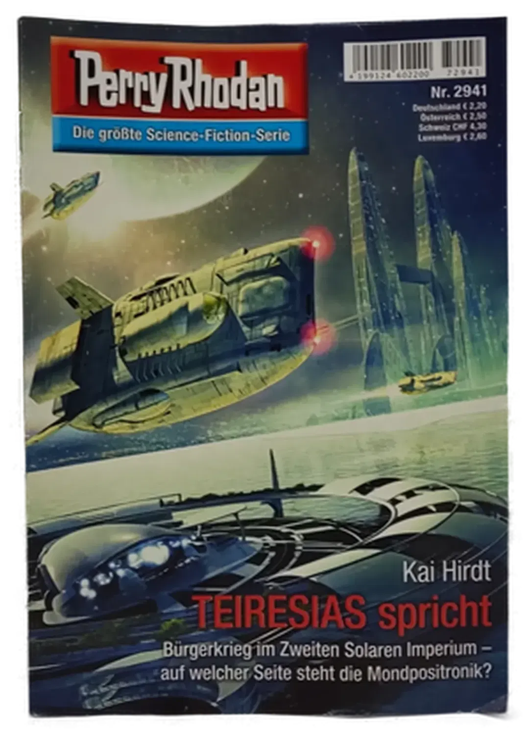 Romanheft Perry Rhodan TEIRESIAS spricht Erstauflage Nr.2941 - Bild 2