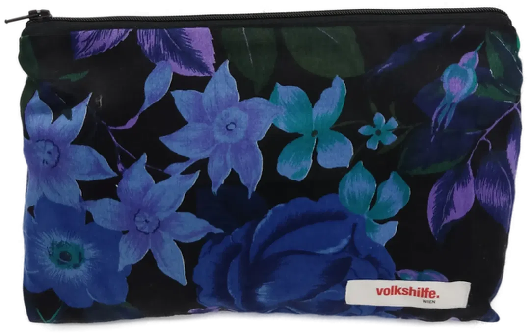 Stofftasche mit Zipp mehrfarbig - Bild 4