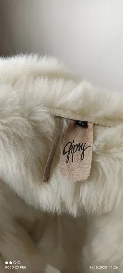 Gipsy Damen Kunstleder Mantel Spezielle Model  - Bild 5