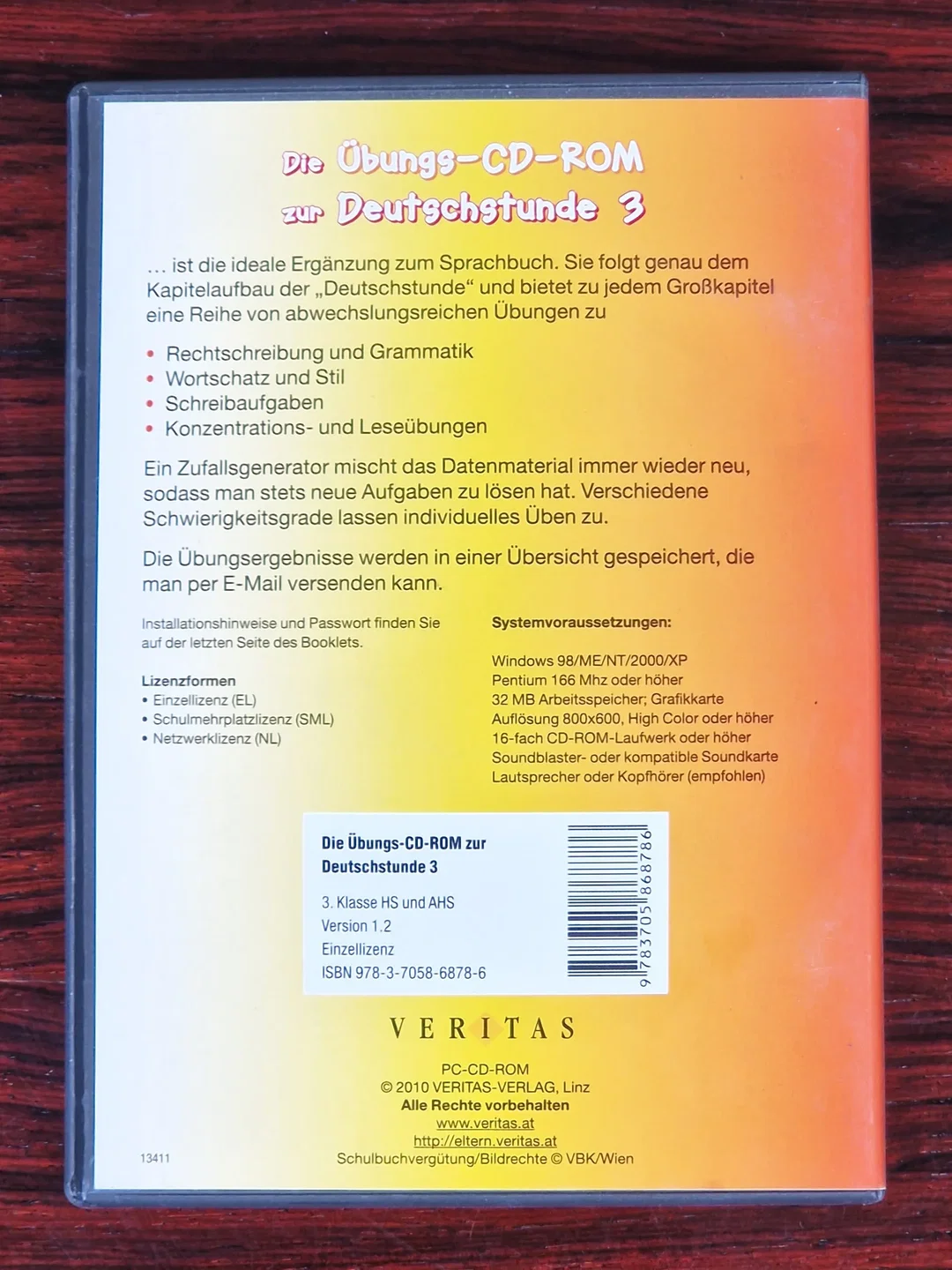 Die Übungs-CD-ROM zur Deutschstunde 3 - Lernsoftware - CD-ROM – Bild 2