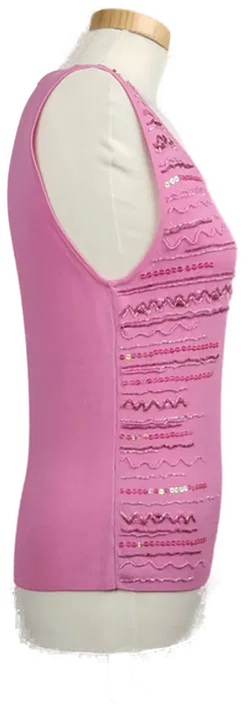 Futura Damensommershirt rosa mit Stickerei - L/ 40 - Bild 3