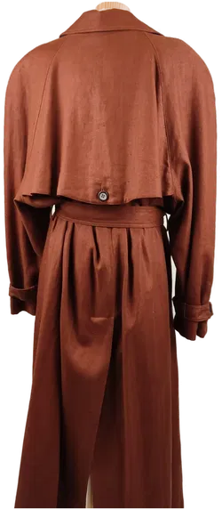 Spirit of Desert Vintage Damen Trenchcoat braun - XXL/44 - Bild 2