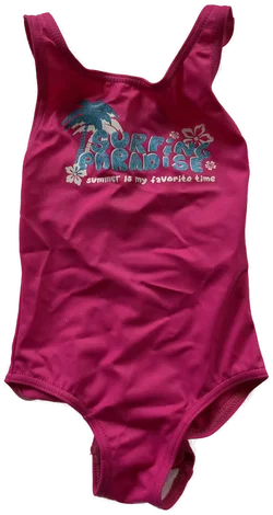 FASHY Mädchen Badeanzug Gr. 98 in Rosa - Neu mit Etikett