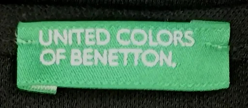 United Colors of Benetton Damenmaxikleid schwarz Gr. M – Bild 3