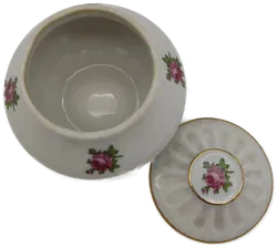 Wagner&Apel - 1877 GDR Blaue Krone - Porzellan Miniatur Dose - Bild 3