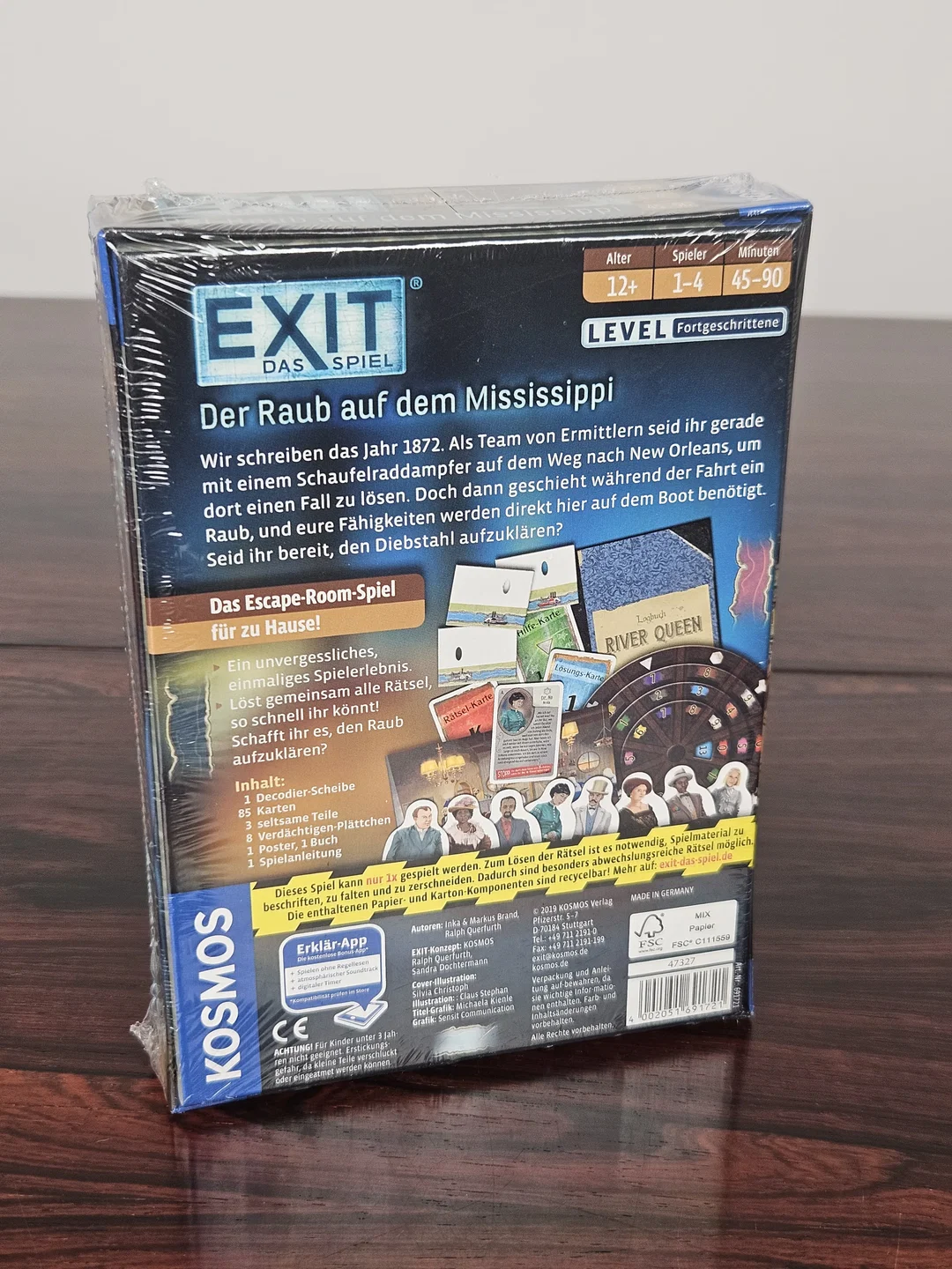 EXIT Das Spiel - Der Raub auf dem Mississippi - Gesellschaftsspiel - Kosmos – Bild 2