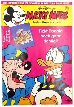 Disney Micky Maus Comics Konvolut 1988 - Bild 2