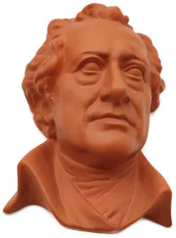 Wandbüste, Steffel Keramik Wien, Terrakotta | Einmaliges Unikat - Bild 2