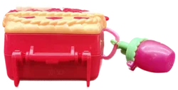 Mattel Polly Pocket Erdbeer-Häschen Schatulle – Picknick-Spielset mit Micro-Puppe & Zubehör – Vorschau 7