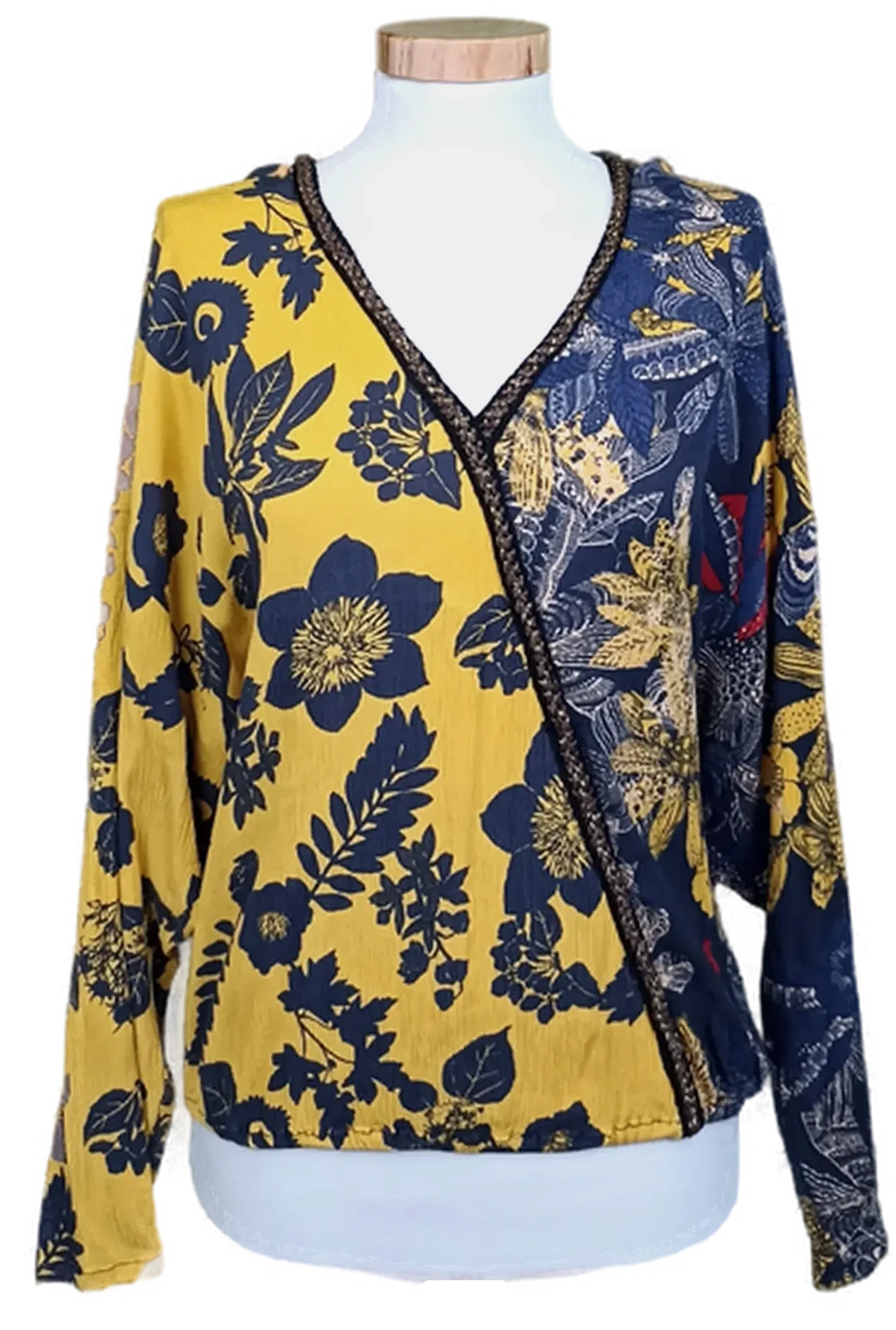 Desigual Damenbluse gemustert Gr. S - Bild 1