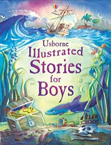 Illustrated Stories for Boys - Lesley Sims,Louie Stowell - Bild 1