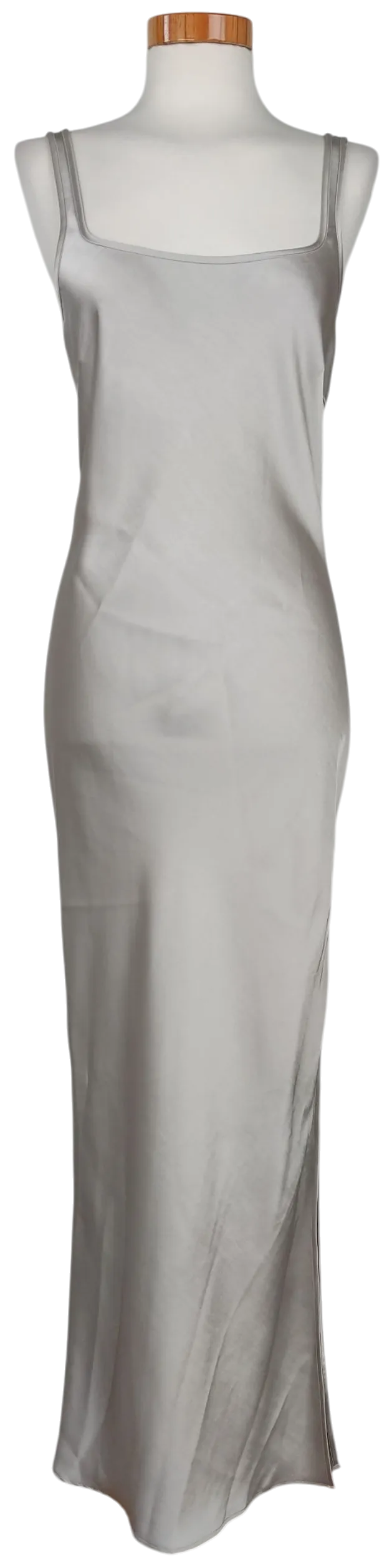 SAMSOE SAMSOE Damen Maxikleid, silber - Gr. S  - Bild 1