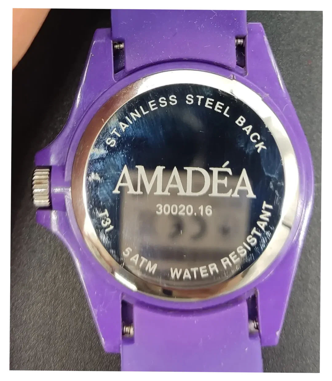 Uhr AMADÉA Wasserdicht Damenuhr / Violett – Bild 2