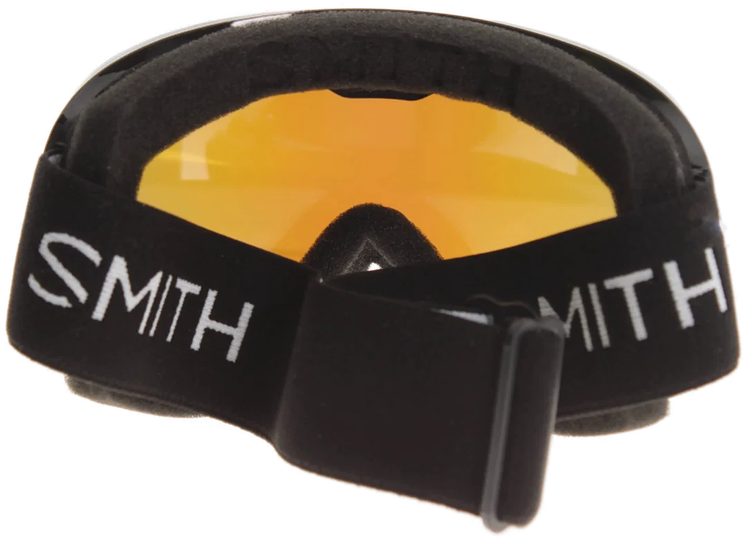 Smith Skibrille / Snowboardbrille — verspiegelte Linse, verstellbares Band, inkl. Mikrofaserbeutel – Bild 3