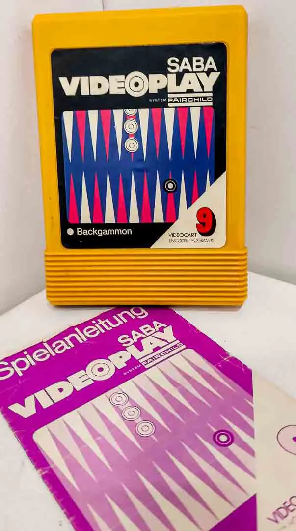SABA Videoplay Backgammon Modul Nr. 9 Fairchild – Bild 2