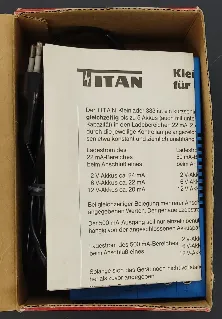 Titan Kleinladegerät 333 im original Karton mit Beschreibung – Bild 2