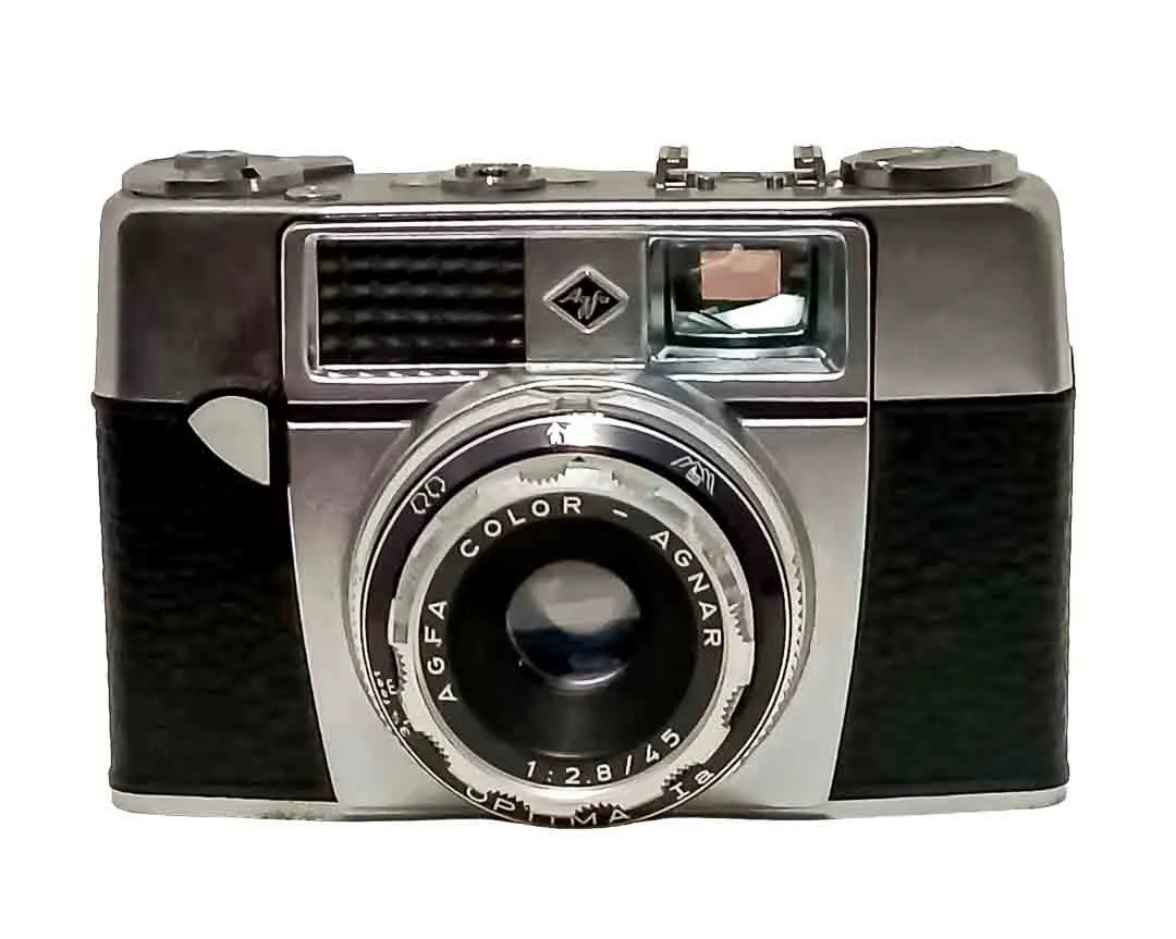 Agfa Optima Ia Kamera – Die erste Programmautomatik mit Lederbereitschaftstasche – Bild 3