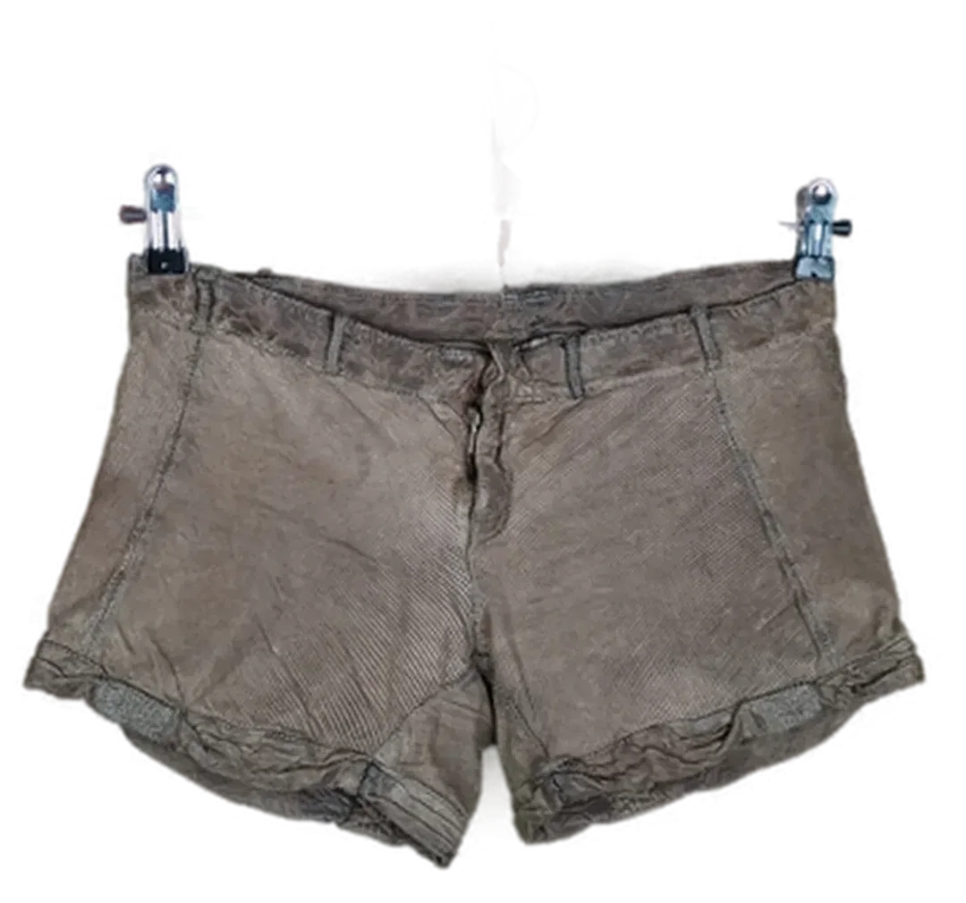 Giorgio Brato Damen Short Leder/Seide braun - IT42/S - Bild 1