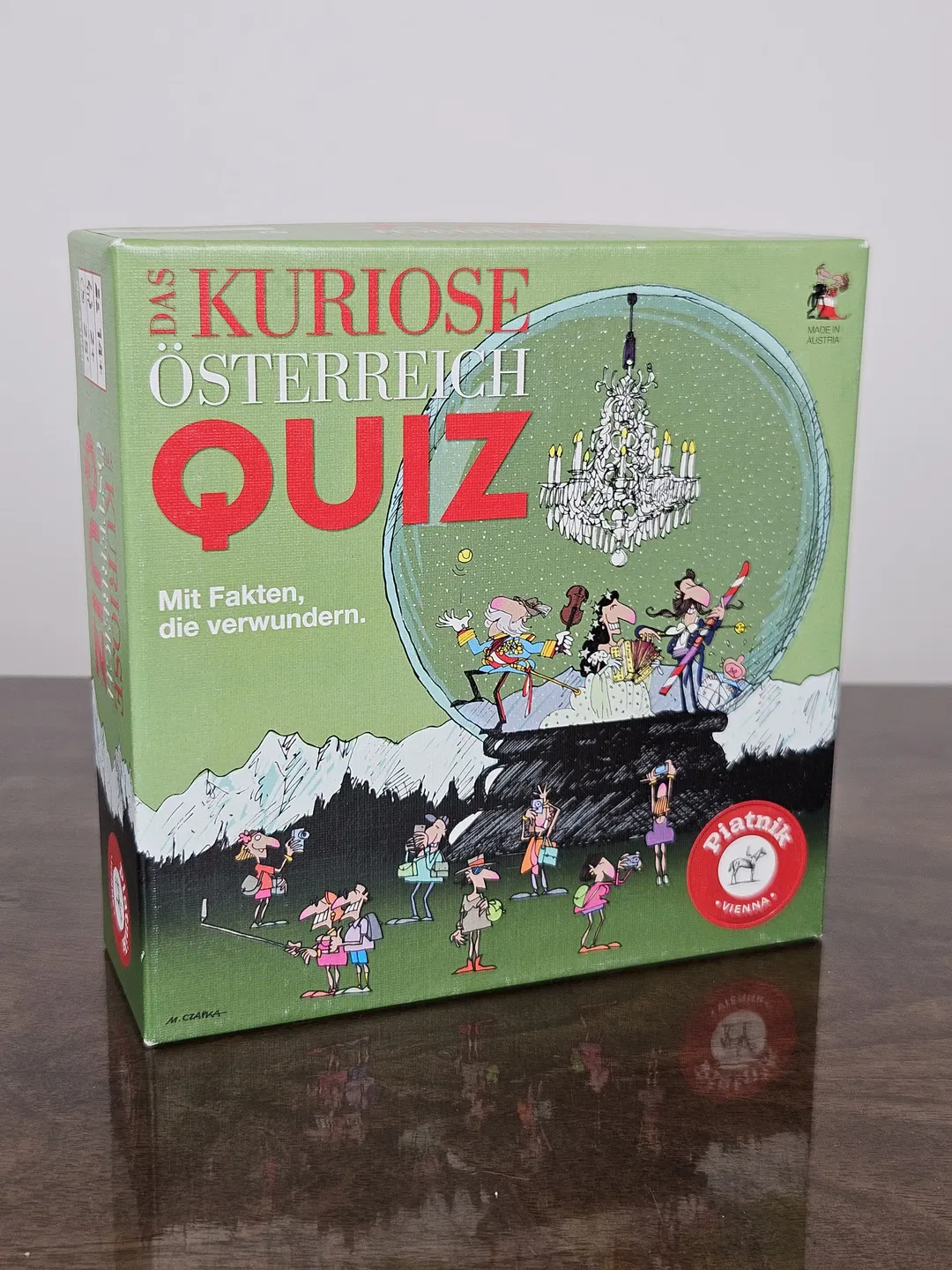 Das kuriose Österreich QUIZ - Gesellschaftsspiel - Piatnik  - Bild 1