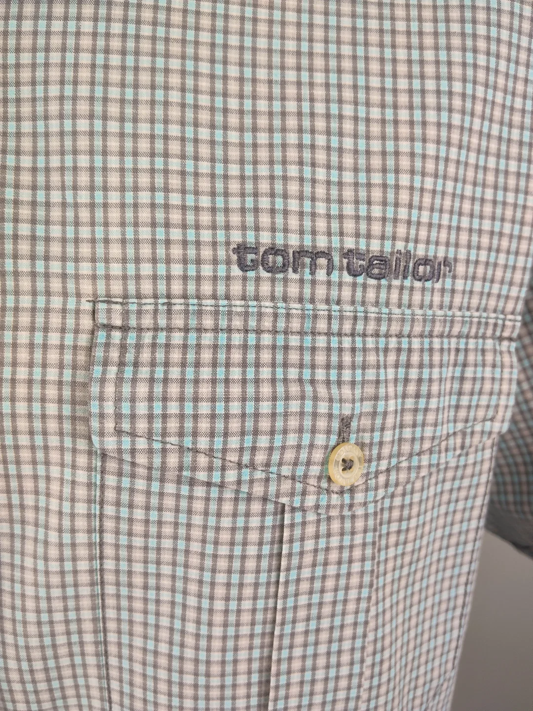 Herrenhemd Tom Tailor Kariert | Sommer-Casual – Bild 4