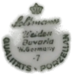 2 x Seltmann Weiden Porzellanteller Durchmesser 19cm Jean-Honoré fragonard sujet Goldrand - Bild 4