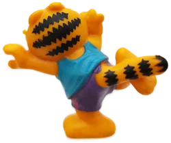 Garfield Figur 80er ca. 5cm  - Bild 2