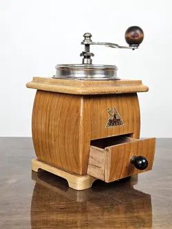 GESCHMIEDET WENDL Vintage Kaffeemühle  - Bild 2