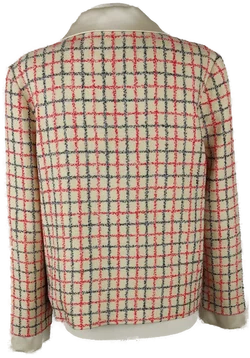 Gucci Tweed-Blazer mit Schleife Größe 40 / L – Vorschau 2