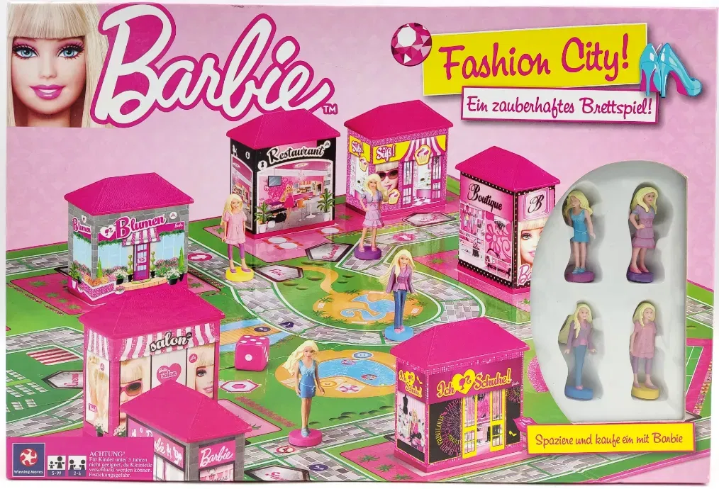 Barbie Fashion City - Gesellschaftsspiel - Winning Moves - Bild 4