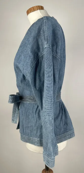 Gustav - Damenjacke Kimono - Gr. 32 – Bild 3