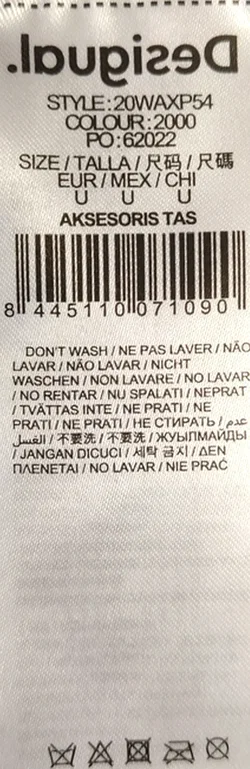 Desigual Lululove Harry Mini Damen Handtasche / Umhängetasche Blumenmuster - Bild 5