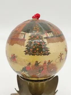 22 Stk. Old Fashioned Decoupage Weihnachtskugeln - Bild 12