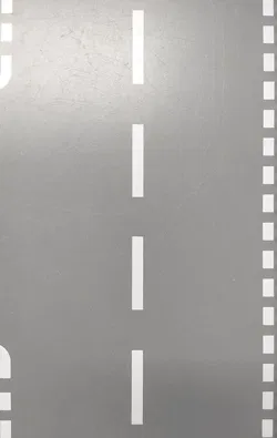 LEGO Grundplatte mit Straße 32 x 32 Noppen dunkelgrau - Bild 3