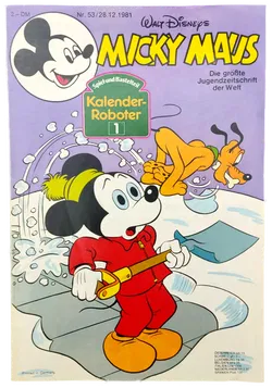 Disney Micky Maus Comics Konvolut 1981 - Bild 2