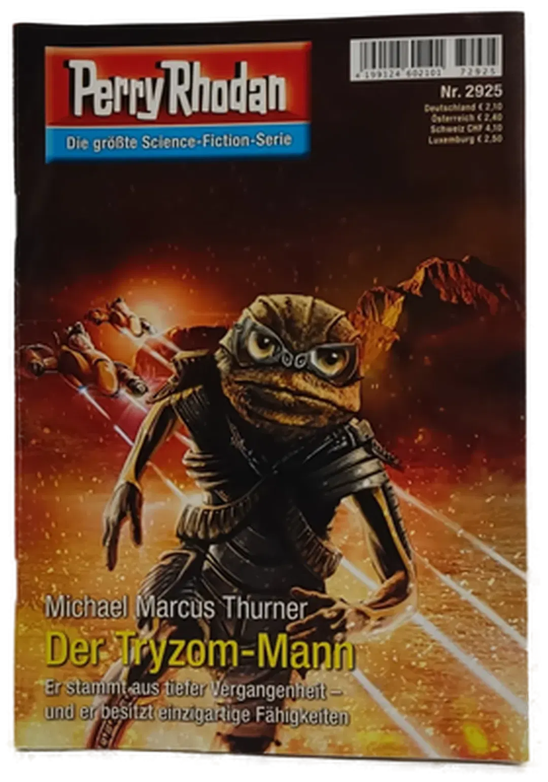 Romanheft Perry Rhodan Der Tryzom-Mann Erstauflage Nr.2925 - Bild 1