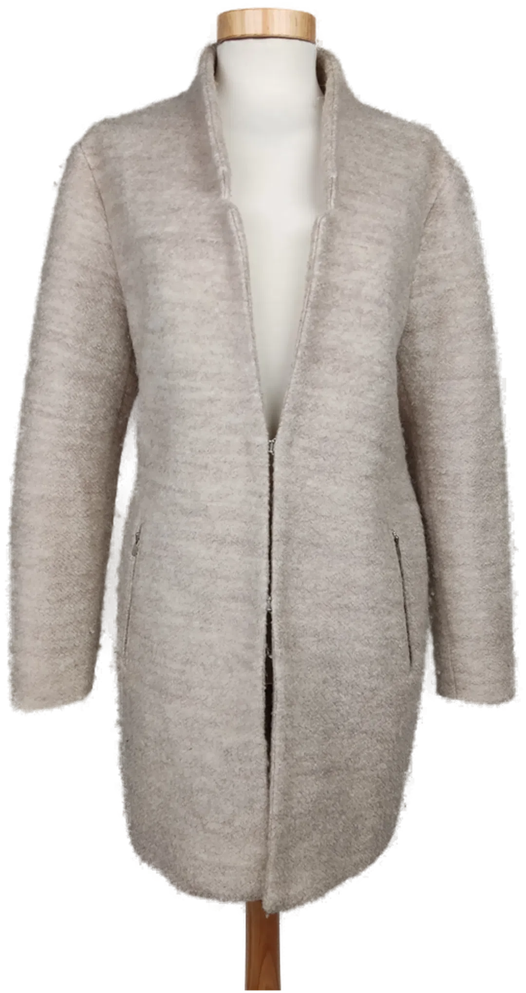 Esprit Damen Mantel, beige - Gr. L - Bild 4