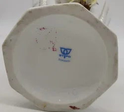 Stipo Deko Vase mit Rosen an den Seiten Porzellan / Keramik  – Vorschau 6